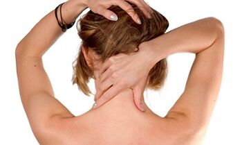 car -neckmap of the neck for osteochondosis